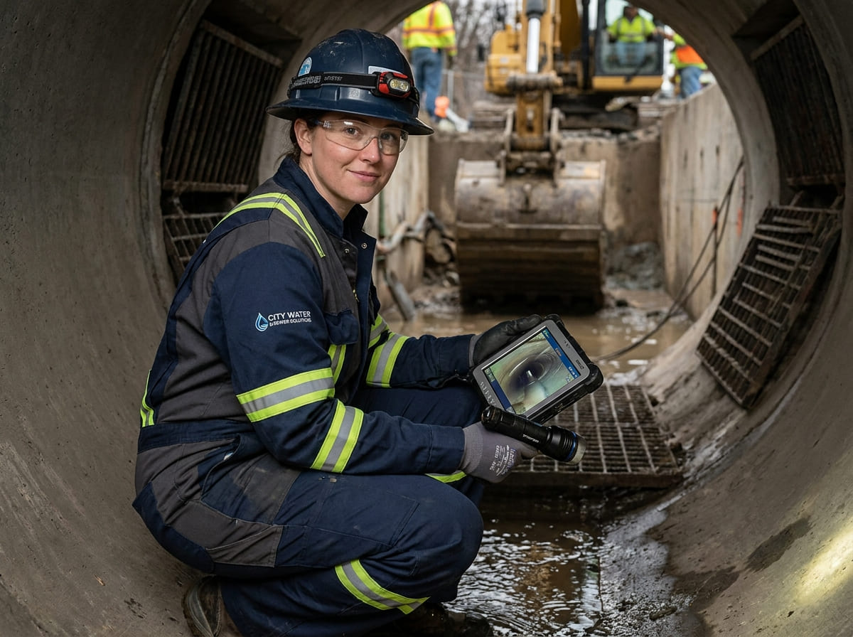 Sewer Line Inspection & Replacement in Oglesby